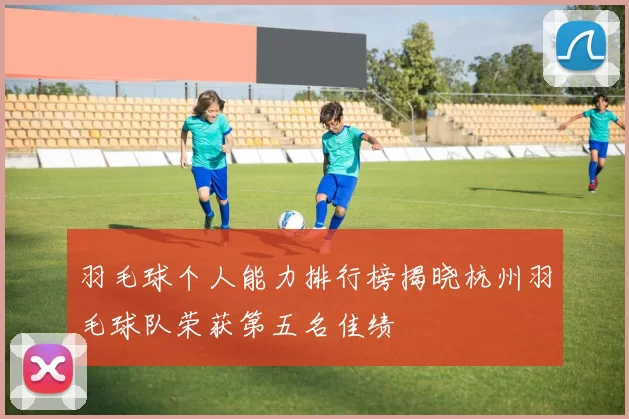 羽毛球个人能力排行榜揭晓杭州羽毛球队荣获第五名佳绩